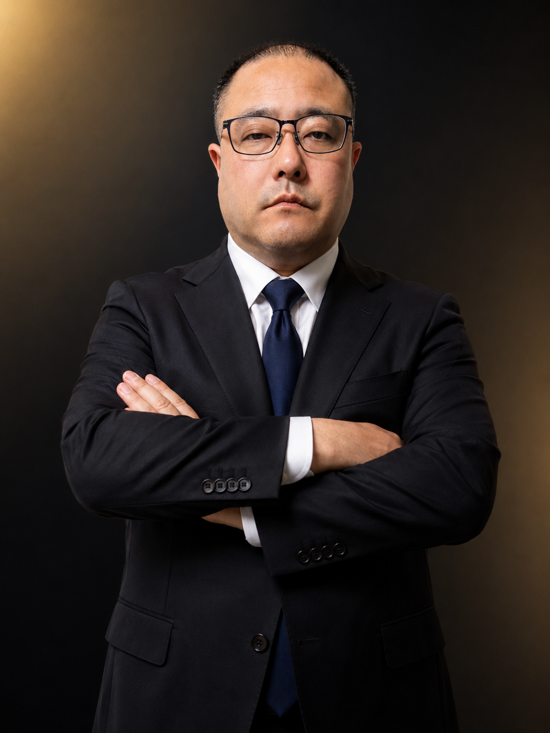 サムライス 腕組みスーツ写真